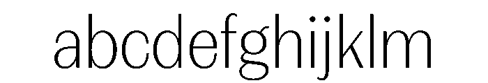 FAIREPrintSans TextThin Instance FONT