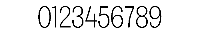 FAIREPrintSans Thin Instance Font OTHER CHARS