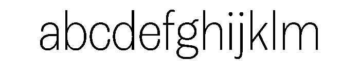 FAIREPrintSans Thin Instance FONT