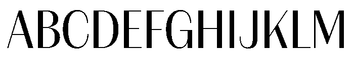 FAIREPrintSansFine Regular Font UPPERCASE