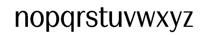 FAIREPrintSansText Regular Font LOWERCASE