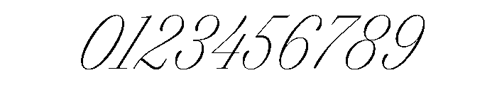 FAIREPrintScript Hairline Instance Font OTHER CHARS