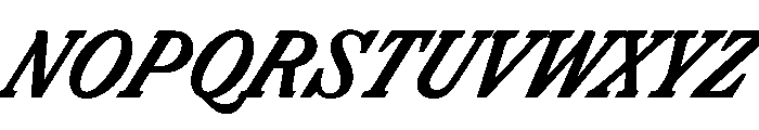 FAIREPrintScript SlabBlack Instance Font UPPERCASE