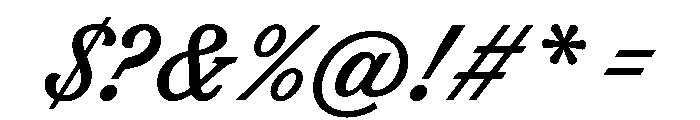 FAIREPrintScript SlabBold Instance Font OTHER CHARS