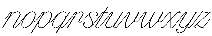 FAIREPrintScript SlabHairline Instance Font LOWERCASE
