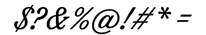 FAIREPrintScript SlabMedium Instance Font OTHER CHARS