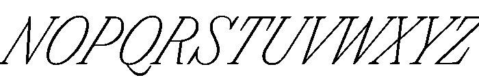 FAIREPrintScript SlabThin Instance Font UPPERCASE