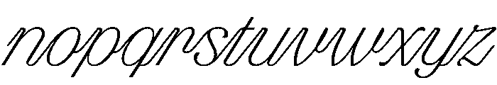FAIREPrintScript SlabThin Instance Font LOWERCASE