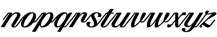 FAIREPrintScript TextBold Instance Font LOWERCASE