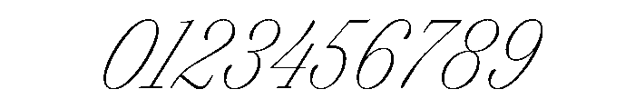 FAIREPrintScript TextHairline Instance Font OTHER CHARS