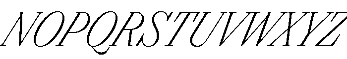 FAIREPrintScript TextThin Instance Font UPPERCASE