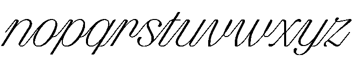 FAIREPrintScript TextThin Instance Font LOWERCASE