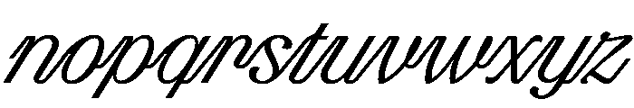 FAIREPrintScriptSlab Regular Font LOWERCASE