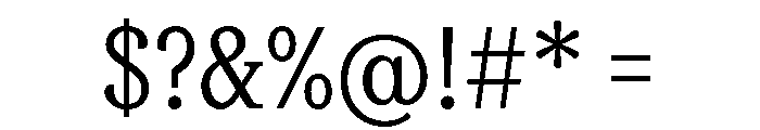 FAIREPrintSlab Regular Font OTHER CHARS