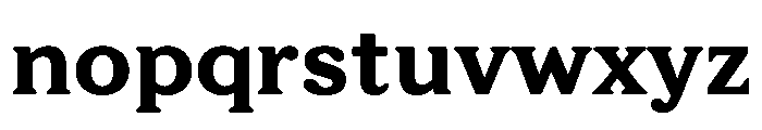 FAIRESprig Bold Instance Font LOWERCASE