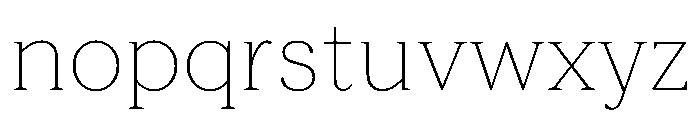 FAIRESprig Hairline Instance F4474d84 Font LOWERCASE