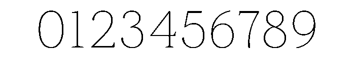 FAIRESprig Hairline Instance Font OTHER CHARS