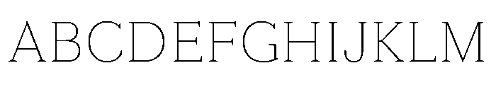 FAIRESprig Hairline Instance Font UPPERCASE