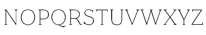 FAIRESprig Hairline Instance Font UPPERCASE