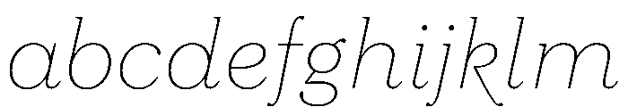 FAIRESprig HairlineItalic Instance FONT