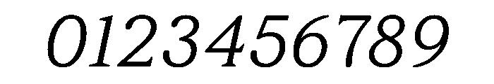 FAIRESprig LightItalic Instance Font OTHER CHARS