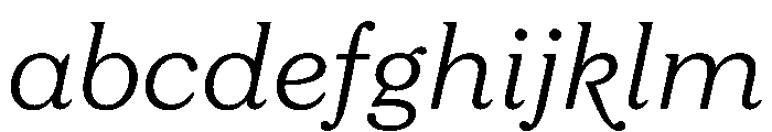 FAIRESprig LightItalic Instance FONT