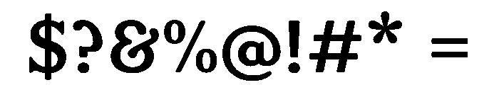 FAIRESprig Medium Instance 0c4e8bb7 Font OTHER CHARS