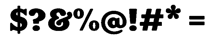 FAIRESprig Super Instance Font OTHER CHARS