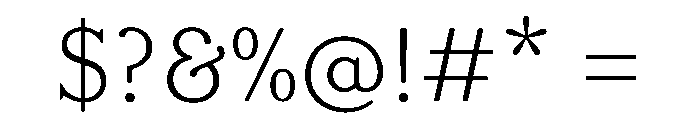FAIRESprig Thin Instance Font OTHER CHARS
