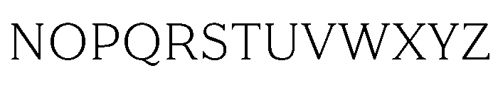 FAIRESprig Thin Instance Font UPPERCASE