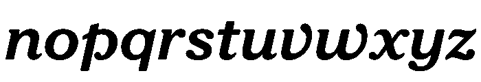 FAIRESprigItalic BoldItalic Instance Font LOWERCASE