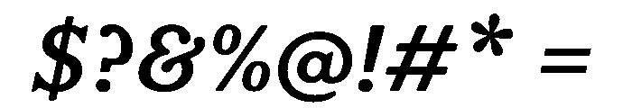 FAIRESprigItalic MediumItalic Instance Font OTHER CHARS