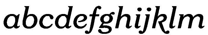 FAIRESprigItalic MediumItalic Instance FONT