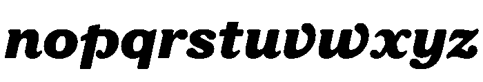 FAIRESprigItalic SuperItalic Instance Font LOWERCASE