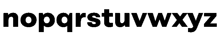 FAIRESprigSans Black Instance Font LOWERCASE