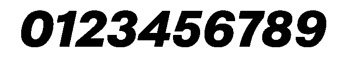 FAIRESprigSans BlackItalic Instance 4722bd9b Font OTHER CHARS