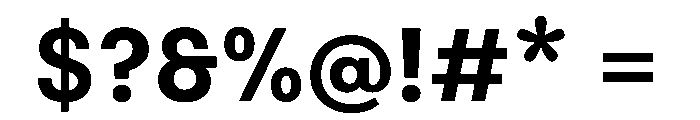 FAIRESprigSans Bold Instance 5ea305cf Font OTHER CHARS