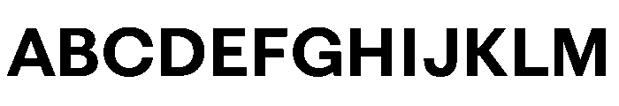 FAIRESprigSans Bold Instance Font UPPERCASE