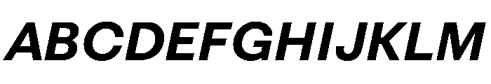 FAIRESprigSans BoldItalic Instance 9de67986 Font UPPERCASE