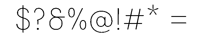 FAIRESprigSans Hairline Instance 8e4e1c86 Font OTHER CHARS