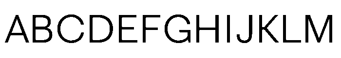 FAIRESprigSans Light Instance Font UPPERCASE