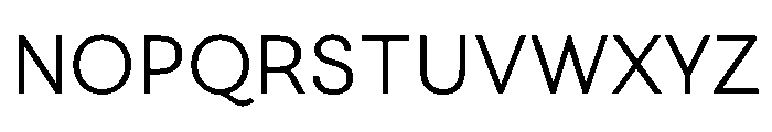 FAIRESprigSans Light Instance Font UPPERCASE
