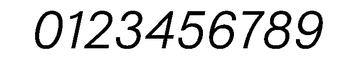 FAIRESprigSans LightItalic Instance Font OTHER CHARS