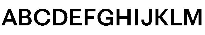 FAIRESprigSans Medium Instance Font UPPERCASE