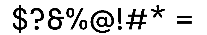 FAIRESprigSans Regular Instance Font OTHER CHARS