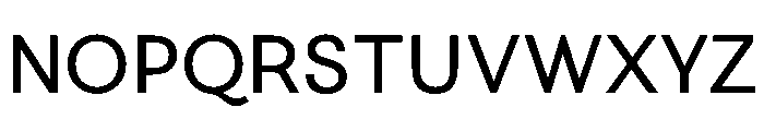 FAIRESprigSans Regular Instance Font UPPERCASE