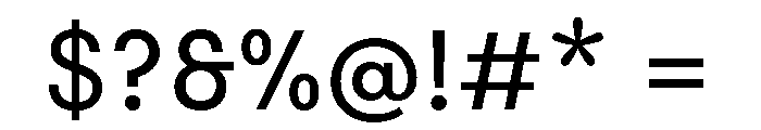FAIRESprigSans Regular Font OTHER CHARS