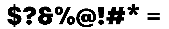FAIRESprigSans Super Instance Efdcd419 Font OTHER CHARS