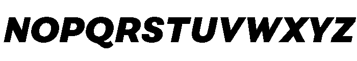 FAIRESprigSans SuperItalic Instance 0f19cf99 Font UPPERCASE