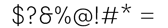 FAIRESprigSans Thin Instance 83a563e2 Font OTHER CHARS